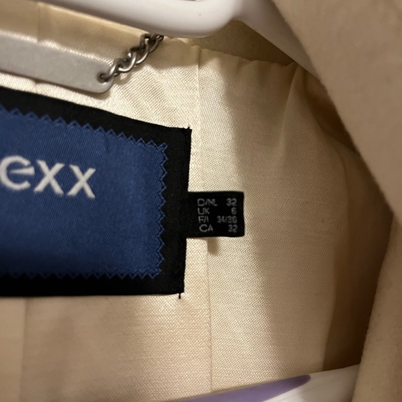 Mexx Pea Coat - Cream - Picture 2 of 3